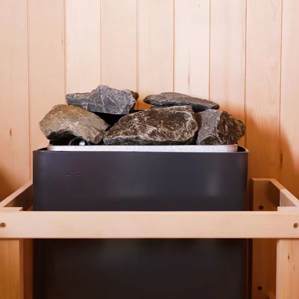 Deep Detox Hemlock Porch Bucket Cube Sauna Room