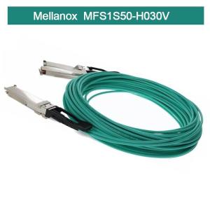 30m HDR100 Splitter Infiniband Mellanox AOC MFS1S50-H030V VPI HDR & ETH 2x100Gb