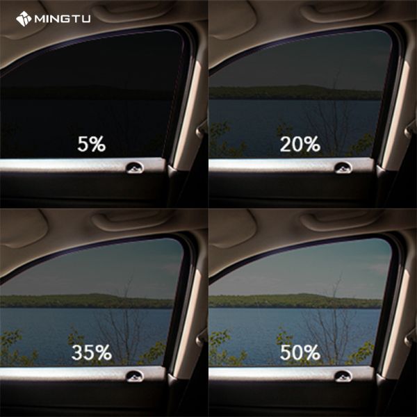 Mingtu NX50 VLT50% Black Ultra Clear Solar Control Nano Ceramic Auto Car Heat UV Block Professional Window Tint Adhesive Film