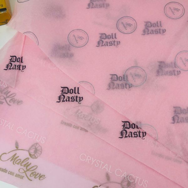 Gold Foil Printable 28g A4 Gift Wrap Tissue Paper