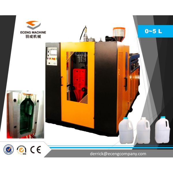 220V Fully Automatic Blow Moulding Machine With Intelligent Lubricant System