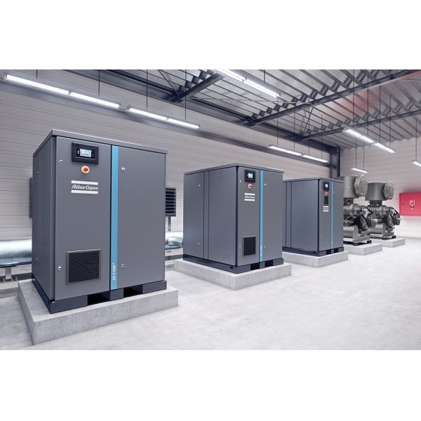 Атлас Copco ZE ZA VSD масла свободный, сертификат EMC компрессора воздуха винта низкого давления