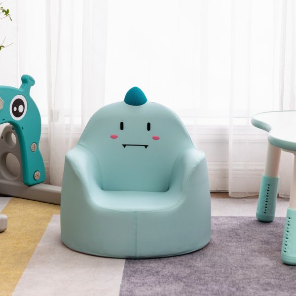 Custom Kids Couch Accent Chair Cute Cartoon Mini Sofa Lounge for Parent-Child Leisure for Apartment Dining Living Room Kids Room