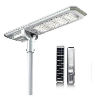 Iluminação solar de rua LED de alta potência com pólo 4000lm CRI 85