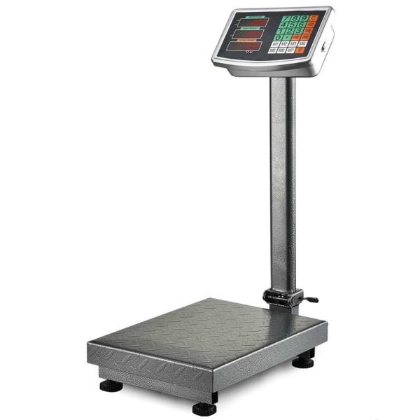 Material de protección ambiental ABS Plataforma digital Balanza electrónica de banco con batería recargable y pantalla LCD