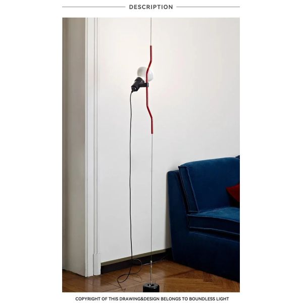 Italian Parentesi Pendant Lamp for Bedroom Bedside Lamp（WH-AP-663）