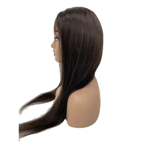 Brazilian Hair Full Cuticle PU Full Thin Skin Natural Real Human Hair Wigs for Women