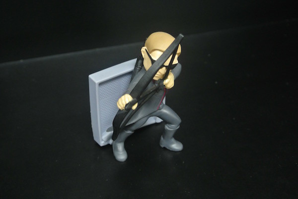 Hawkeye Guy Little Collectible Toys Wears Glasses For Home Decoration