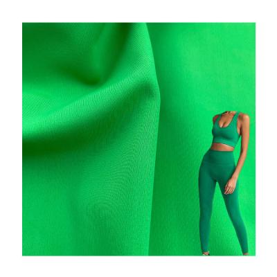 85% Nylon 15% Spandex Tecido Lycra Seco Rápido para Yoga Set 4 lados Elastano Peso Médio
