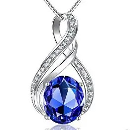 Стерлинговый серебряный овал венчика серьги кольца 925 привесной формирует наборы ювелирных изделий Tanzanite