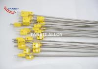 Isolação mineral do par termoelétrico do Mgo da bainha SS304 com conector macho