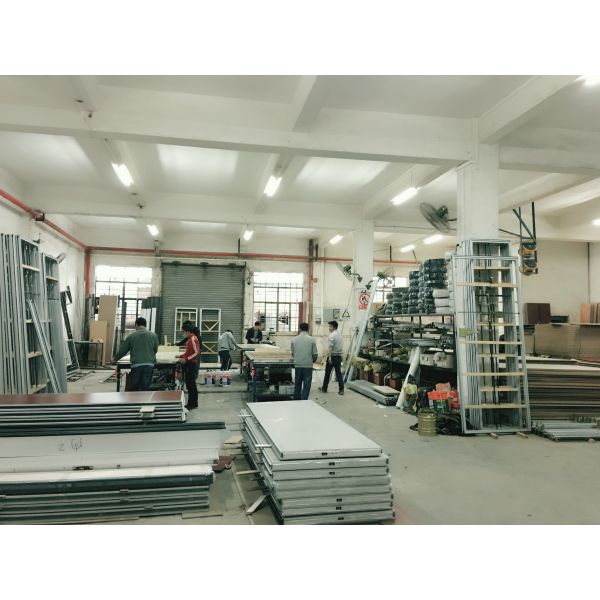 85mm Thickness Movable Acoustic Partition Walls Surface Melamine , Leather , Plywood