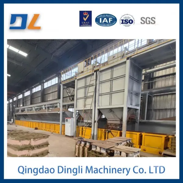 Steel Shot Box Casting Production Line