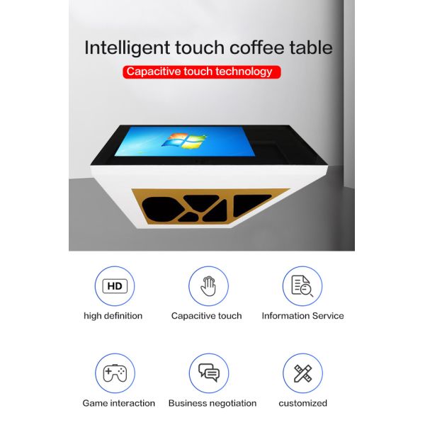 55-Inch touch Drafting Table All-in-One Machine Interactive Entertainment Game Table Tabletop Touch Screen Monitor