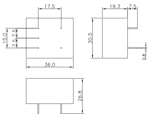 фильтр линии электропередач фильтра Emi PCB 1A 3A 6A особенный низкоточный для доск ПК