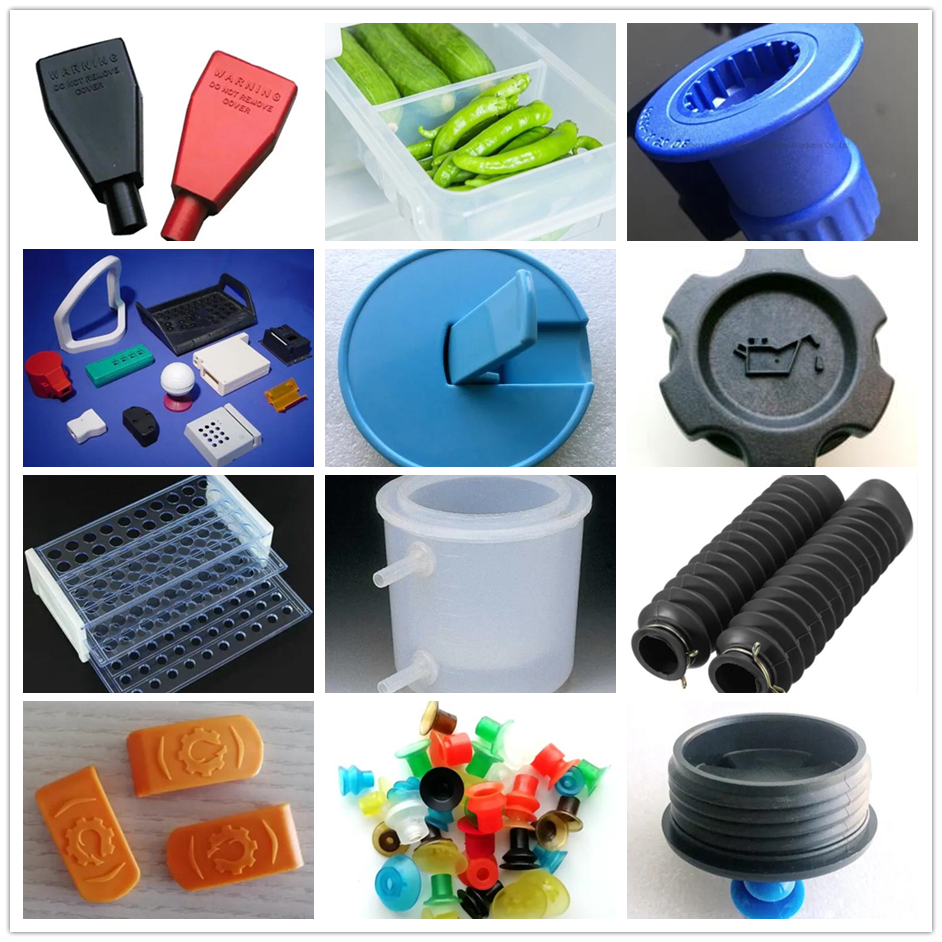 ABS Custom Plastic Parts Two Color Plastic Injection Parts Overmolding