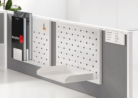 Verdure Office Panel System with 45-Degree Aesthetics, Modular Design for Task-Oriented Workspace