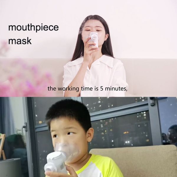 машина приступа астмы 2.9μM дыша двойная - польза Nebulizer канала для младенцев