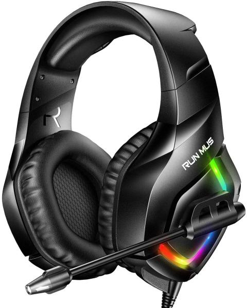 50mm 117dB RUNMUS K1B Stereo Gaming Headset With LED Light