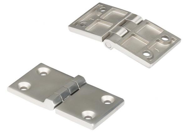 120*60*8MM Custom Metal Die Casting Large Thick Bearing Industrial Hardware Chassis Cabinet Stainless Steel Hinge