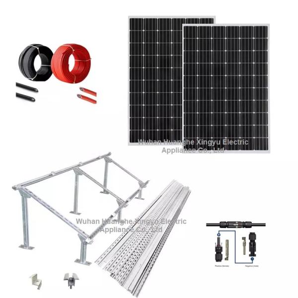 Factory Cheap Price 5000watts 10000watts 15000watts Off Grid Solar System PV Panels Kit for Solar Powered Poultry Farm