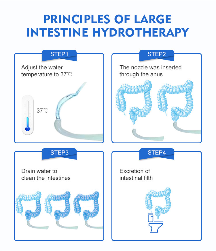 Зазвуковая терапия машины 220v Hydrocolon Colonic полива Clearwater