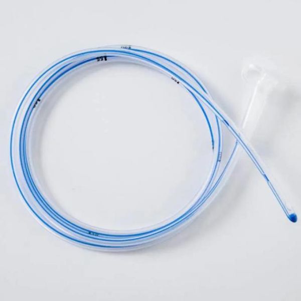 Устранимым покрытая силиконом питательная трубка живота силикона катетера 8-24FR для медицинского