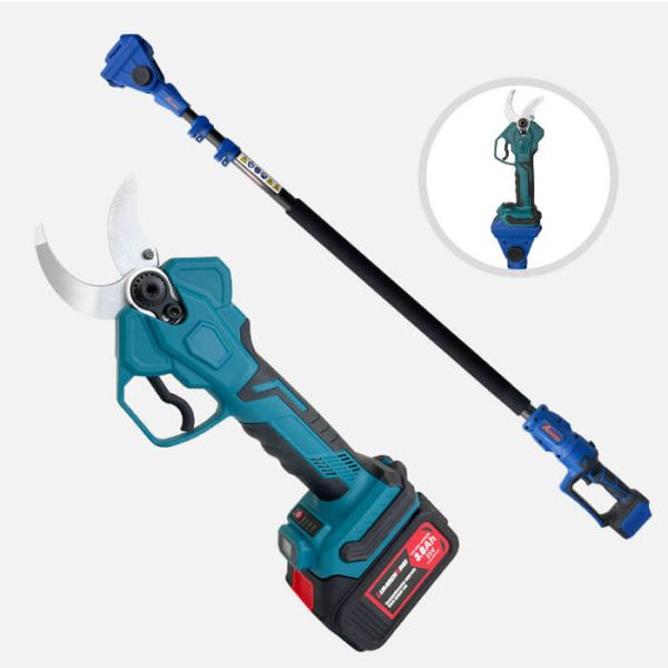 Садовые беспроводные электрические ножницы для обрезки 40 мм Телескопический обрезщик с батареей