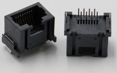 8P8C grau RJ45 Jack For Network Switches modular do vertical 180