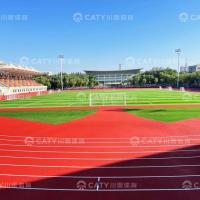 Pista de corrida pré-fabricada Yuzz resistente ao desgaste para o chão do parque infantil escolar