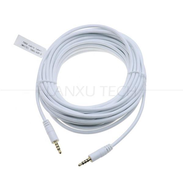 3.5mm Male to Male Female Stereo Aux Mono Jack 3 Poles TRS 4 Poles TRRS  Microphone Patch Audio Extension Cable