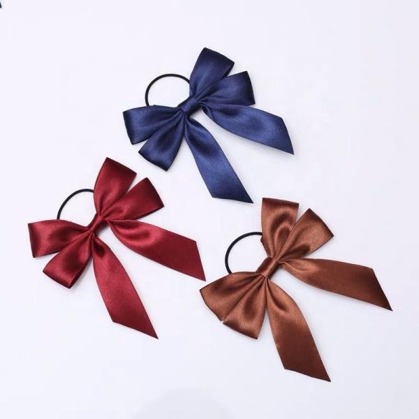 Decoração de presentes personalizada fitas Arcos Satin Grosgrain para garrafas Embalagem de presentes