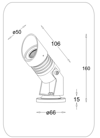 12V 24V RGB White IP65 Waterproof LED Garden Light Landscape Spot Tree Lighting Kit