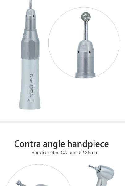 Unidade dental 0.3-0.35Mpa de Handpiece do nariz reto com motor de ar