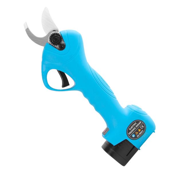 Rechargeable 2Ah Lithium Battery Powered Tree Branch Pruner Home Garden Scissors Cordless Secateure