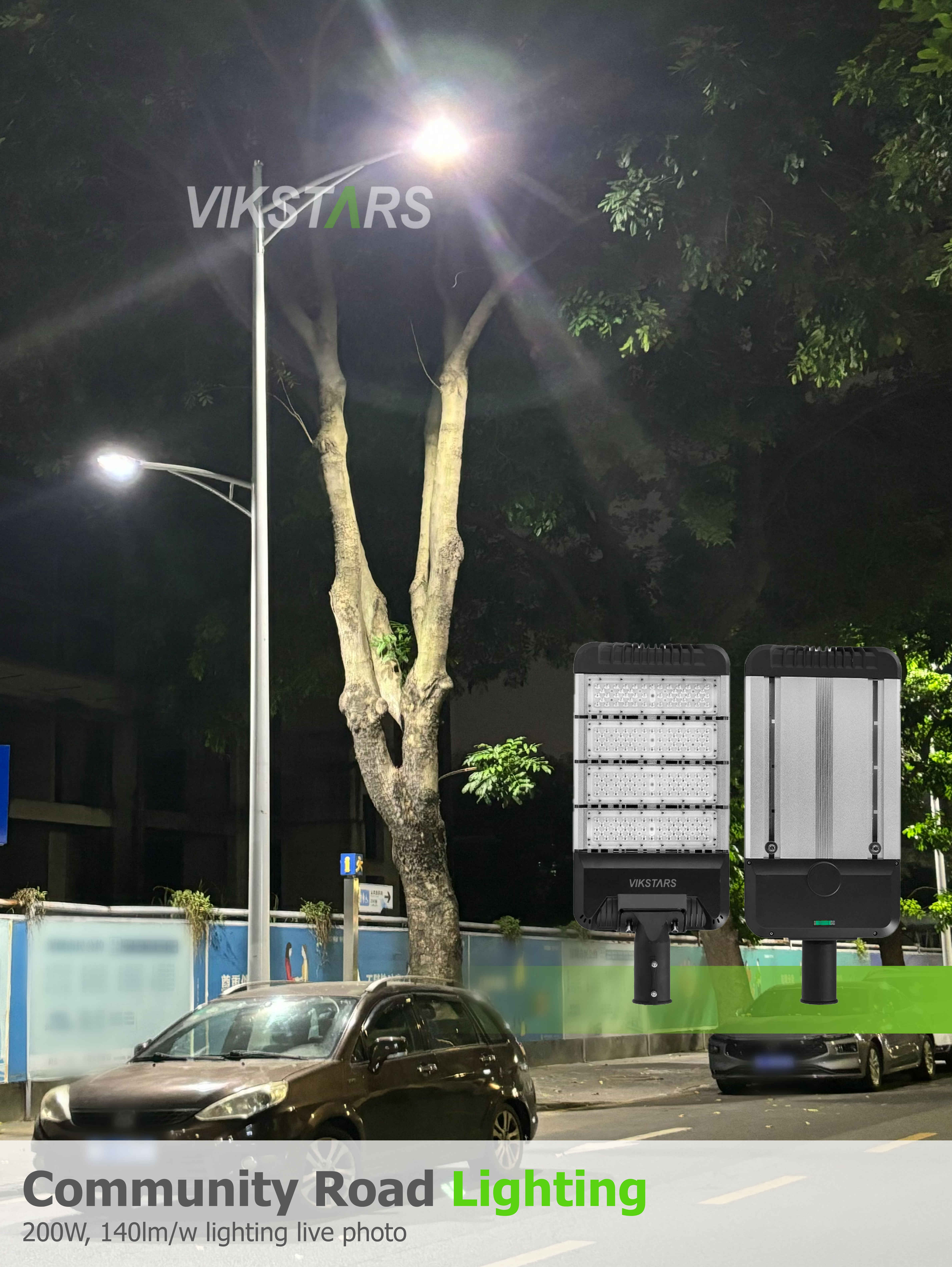 Module LED Street Lights Black Grey With Adjustable Arm Cheap Price 50W 100W 200W 300W Aluminum Public Street Lamps