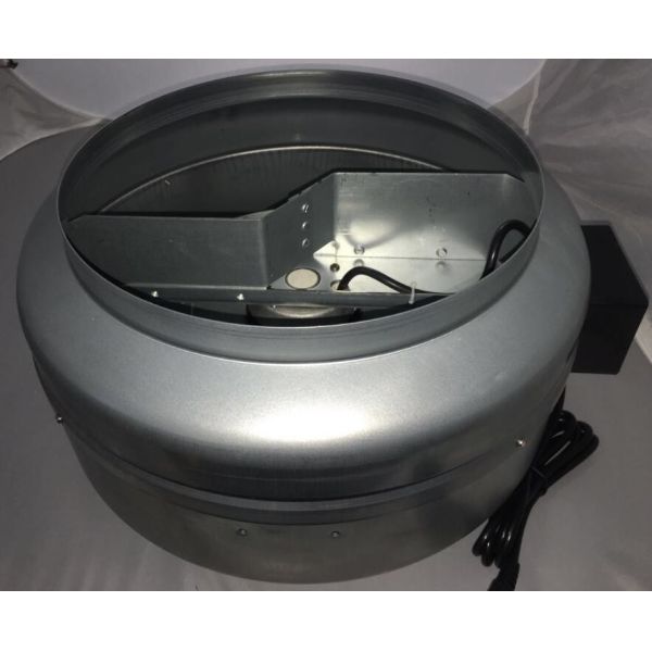 Heavy Duty Circular Duct Fan, High Airflow, EC Motor, Industrial Ventilation