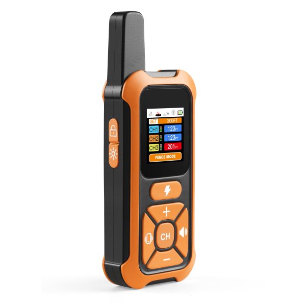 Handheld Multi-Functional GPS Wireless Electronic Fence Training Device for Dogs Eco-Friendly Waterproof Rechargeable Precise