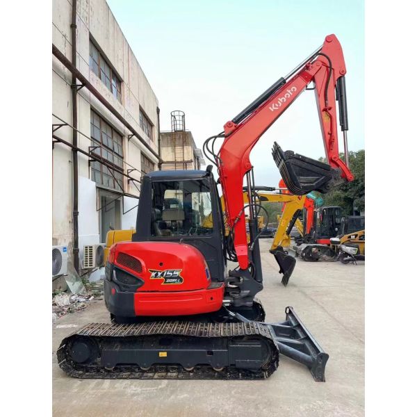 Kubota Mini Excavator KX155 KX161 Japanese Used Digger with ENERPAC Hydraulic Cylinder