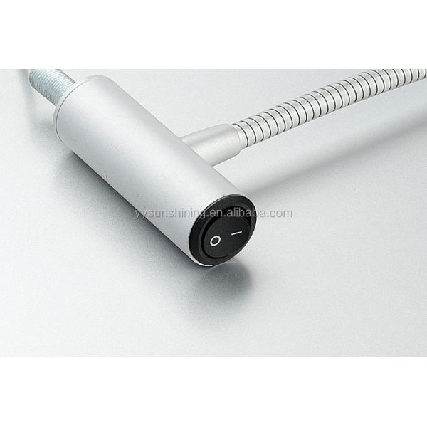 Flexible Gooseneck Bedside LED Reading Light and Wall Light Table Lamp Easy to Mount
