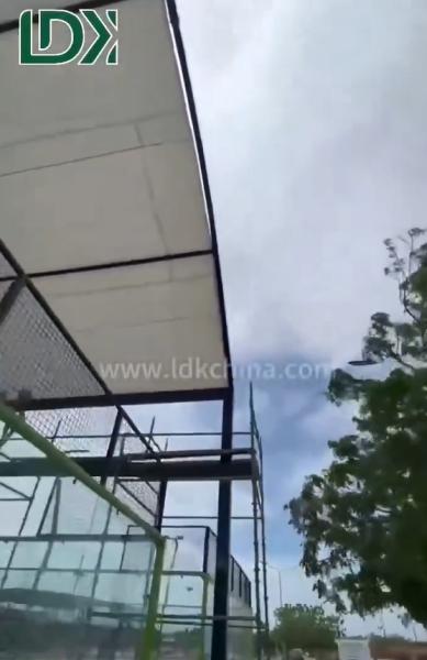 Elite Performance Padel Arena With Climate Controlling Canopy Cover