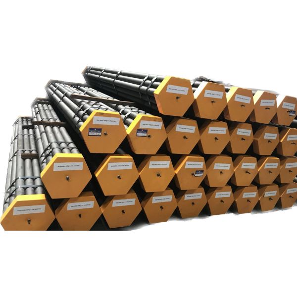 3m Long High Strength Precision Threaded Wireline Core Drill Rod for Exploration