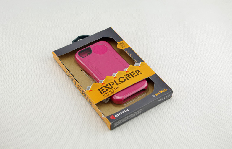 Silicon Red Explorer Survivor Cell Phone Cases , Shatter-Resistant Cover