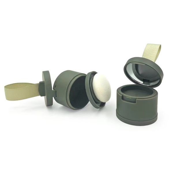 4G Size ABS Material Powder Case with Customized Color Hairline Finish and Mirror Included