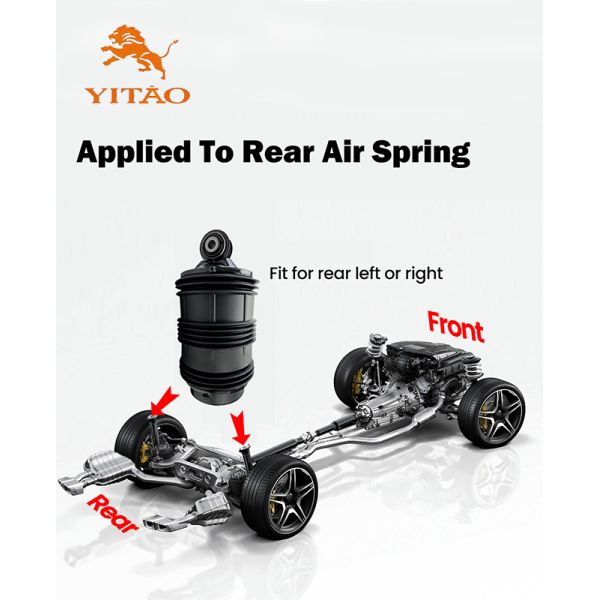 2113200925 211320092580 Air Spring For 2003 - 2009 Mercedes-Benz E-Class (W211)