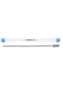 8mm 丸鼻シリンダーカービッドバー 150mm 拡張 6mm シャンク ダブルカット