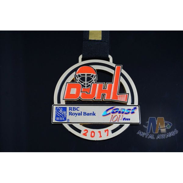 Gold Silver Copper Baseball Award Medals Sports Medallions Die Cast Process Basketball Medals