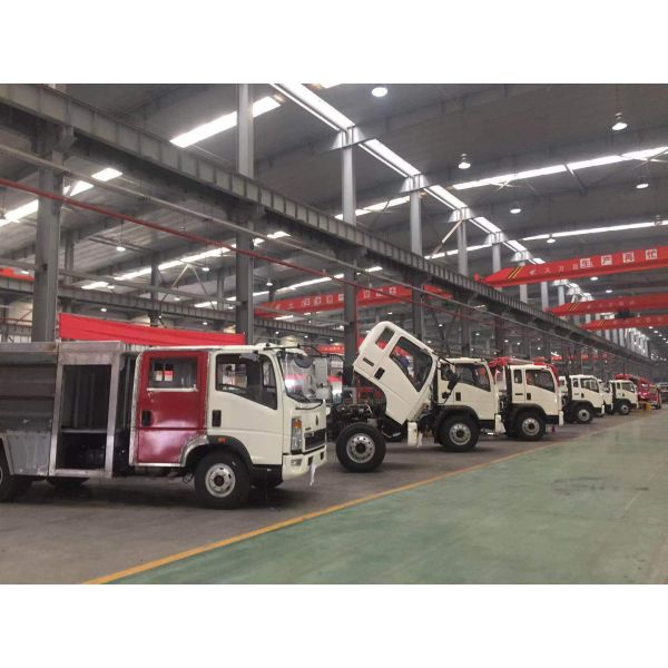 Тележка пожарной команды цапф 20T евро II Sinotruk Howo 3