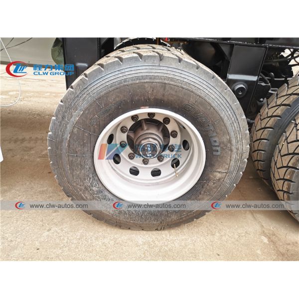 Трейлер топливозаправщика цапфы 25T 54000L LPG FUWA с укрытием Солнца