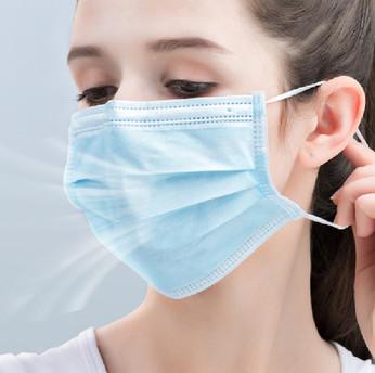 Sterile Surgical Medical Mask Pharmacy Hospital 17.5*9.5cm High Filter Efficiency